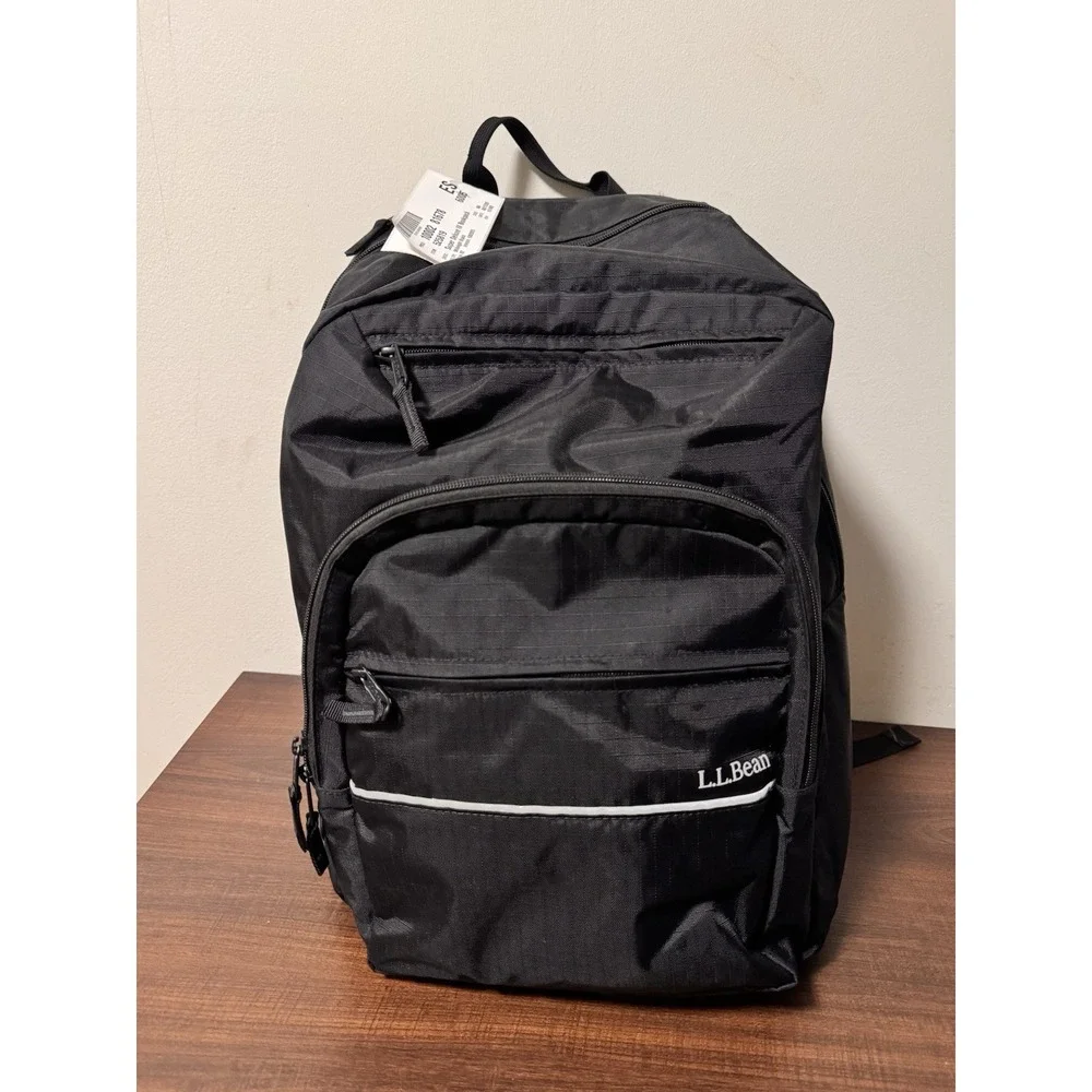 ll bean super deluxe Bookpack backpack Midnight Black